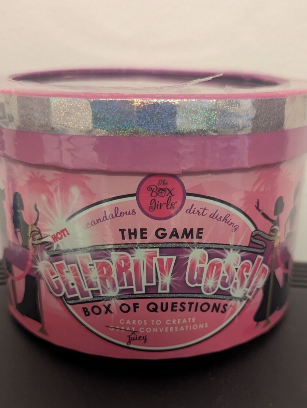 The Box Girls The Game of Celebrity Gossip Questions-82 questions cards - NIB